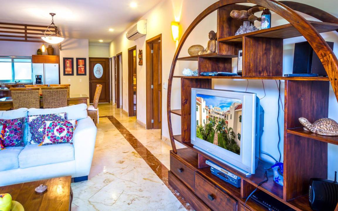 Playacar Condo | 102 m² Condo ∙ 3 bedrooms ∙ 6 guests