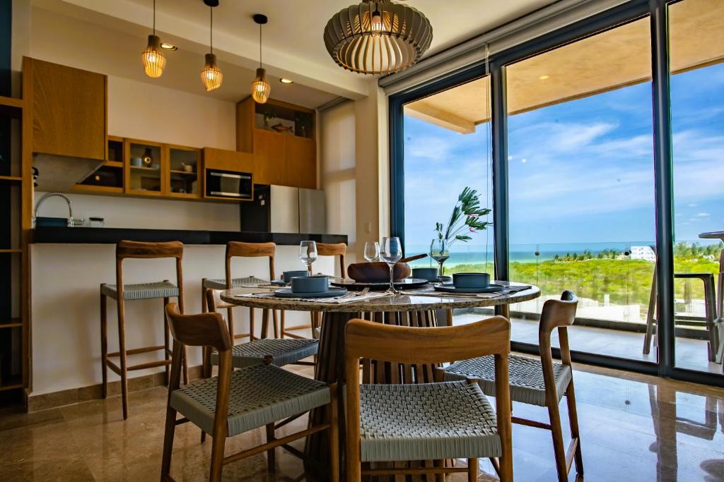 Telchac Puerto Apartment | 2BR beach Condo with 5 stars amenities in Telchac