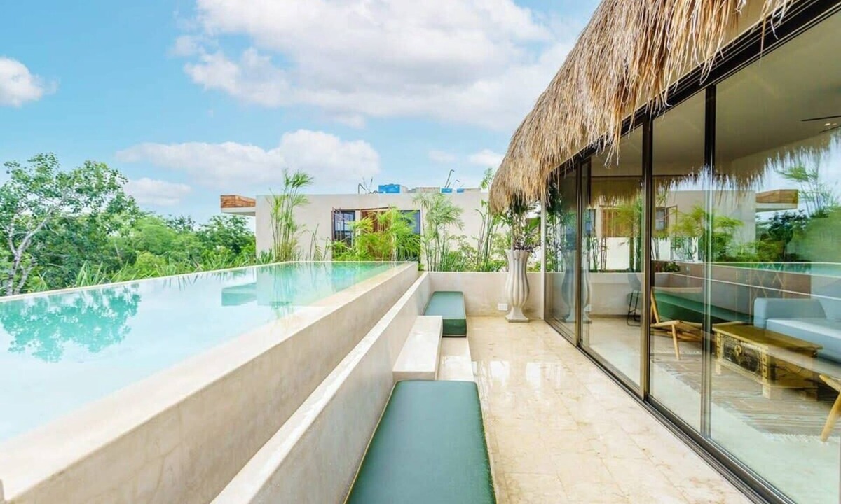 Zama Condo | Aldea Zama Condo w/Private Rooftop Infinity Pool