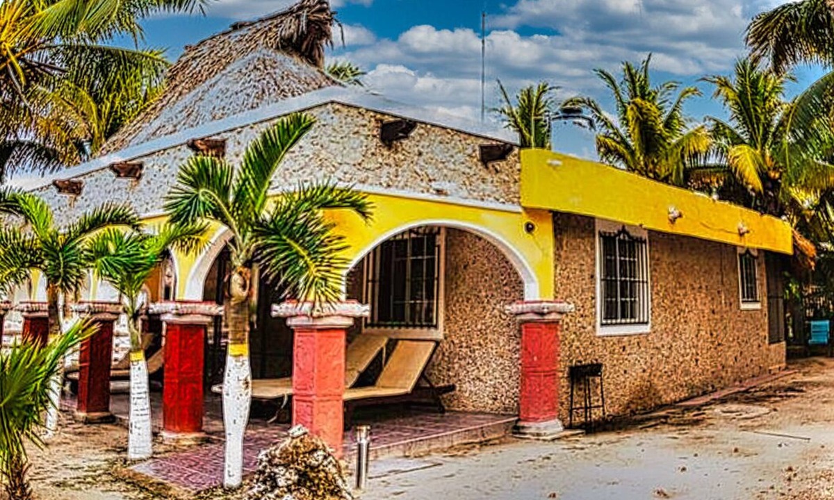 El Cuyo House | Amazing House just one block from the beach in El Cuyo, Yucatan, Mexico, KT