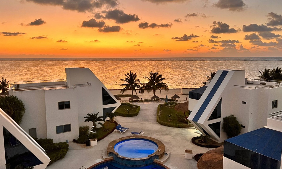Puerto Morelos Condo | Amazing Panoramic Views from Ocean Front Penthouse!