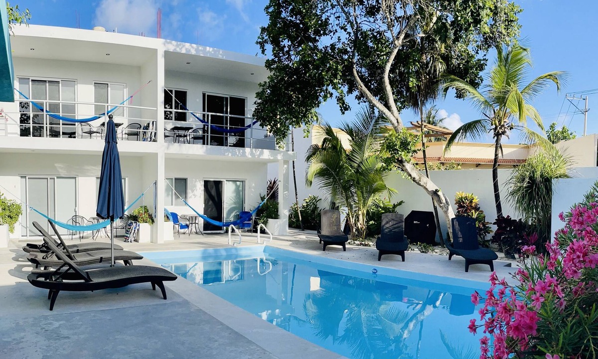 Puerto Morelos Apartment | AQUA GUESTHOUSE 4 ~ STEPS FROM THE BEACH ~ A+ INTERNET