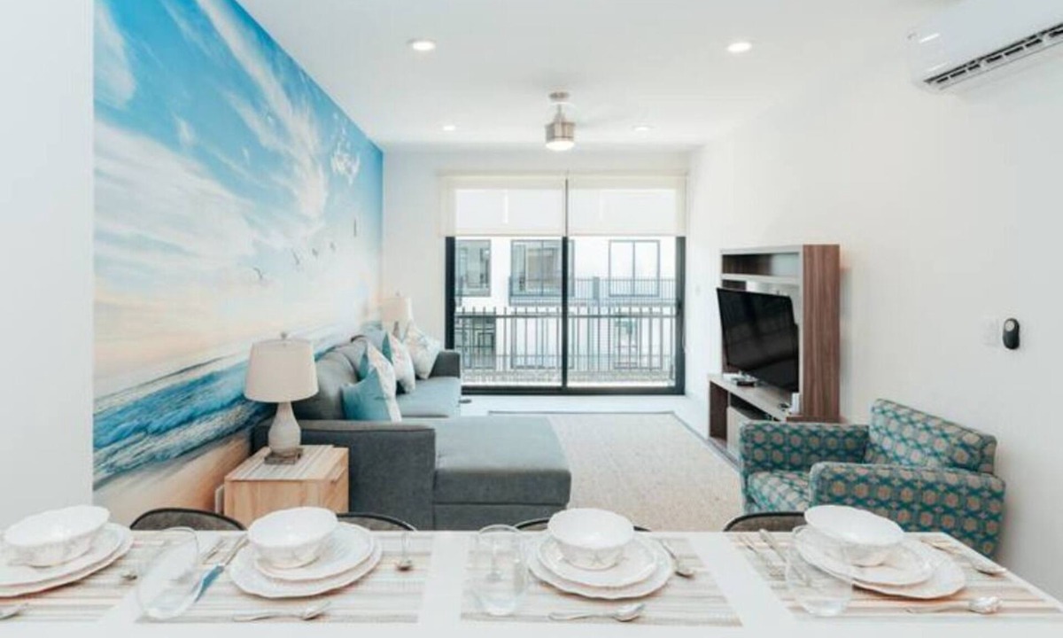 Tohoku Apartment | Beautiful & Lovely Overlooking pool 1BR apartment