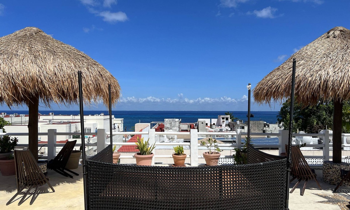 Colonia Centro Hotel | Beautiful newly remodeled full size suite with pool