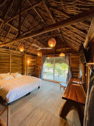 Rio Lagartos House | Cabaña privada cerca de las Aguas Rosas y playa