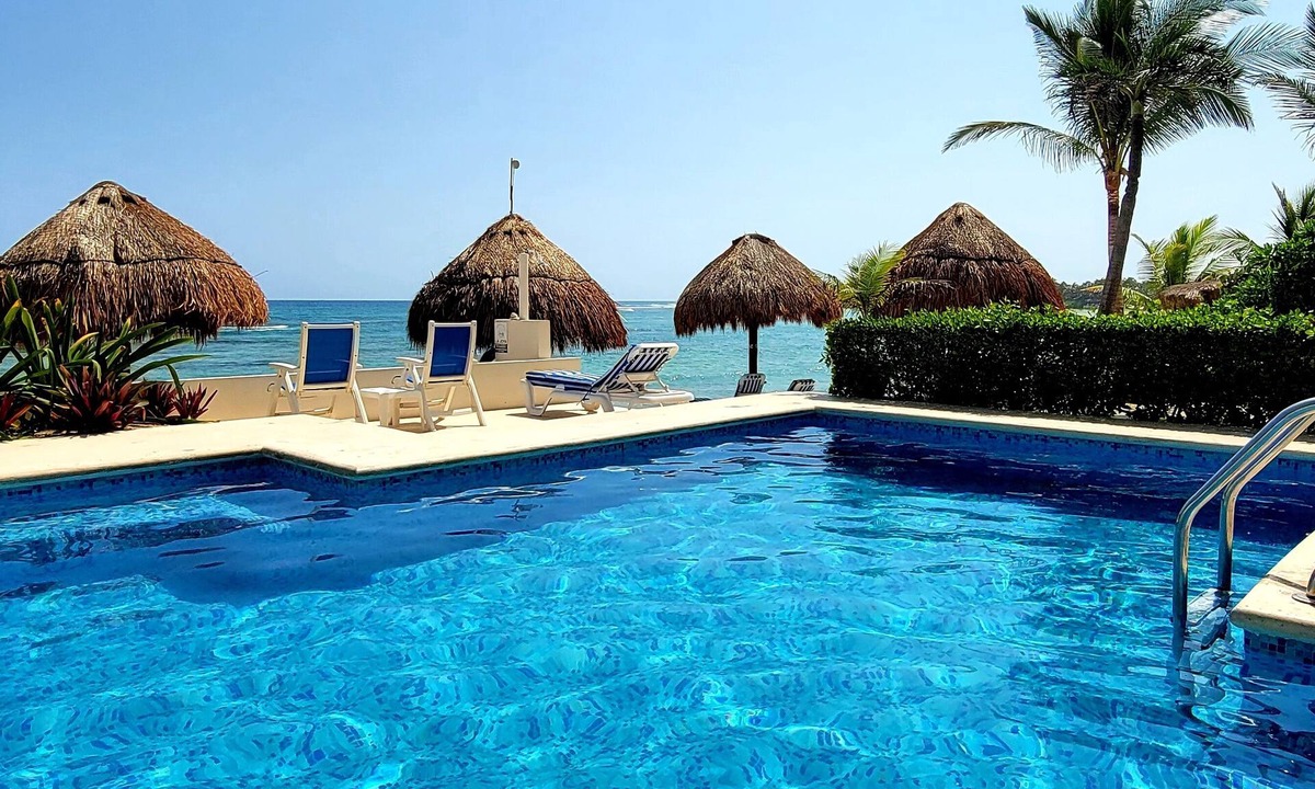 Akumal Condo | Caribbean Jewel! 2 bed/2 bath With Pool And Panoramic Ocean Views