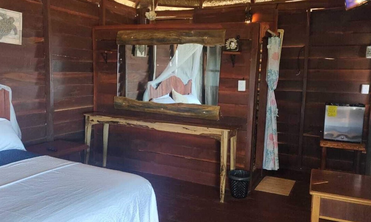 Merida Cabin | Casa Blanca where you can reconnect with nature & enjoy tranquility by the sea.