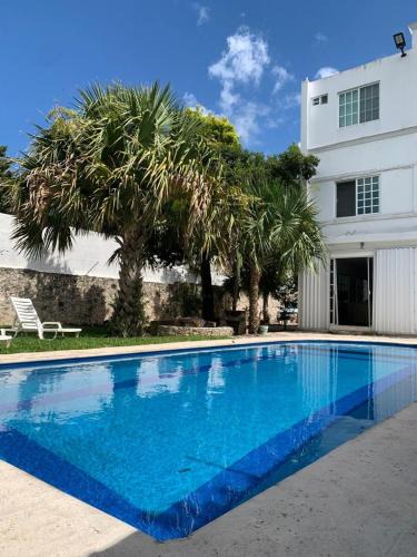 Alfredo V. Bonfil Villa | Casa confortable y espaciosa con alberca privada