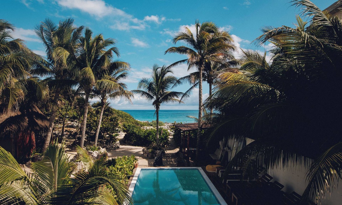 Zona Hotelera Villa | Casa de lujo frente al mar con piscina y temazcal
