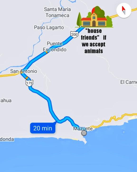 Santa Maria Tonameca House | Casa los amigos