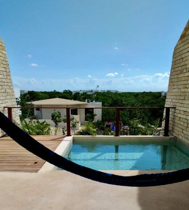 Tulum Apartment | Chic PH Private Pool Rooftop 5 min to beachfront