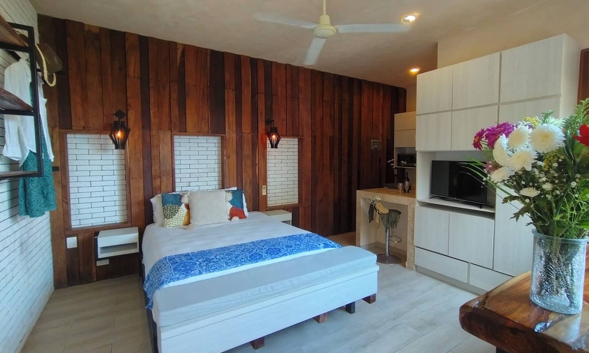 Zazil-ha Apartment | Cozy studio for 2 people