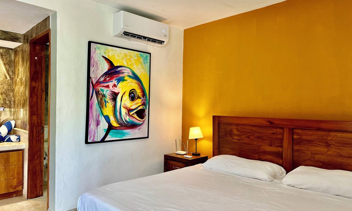Puerto Aventuras Apartment | Cozy studio with pool into the marina, everything nearby