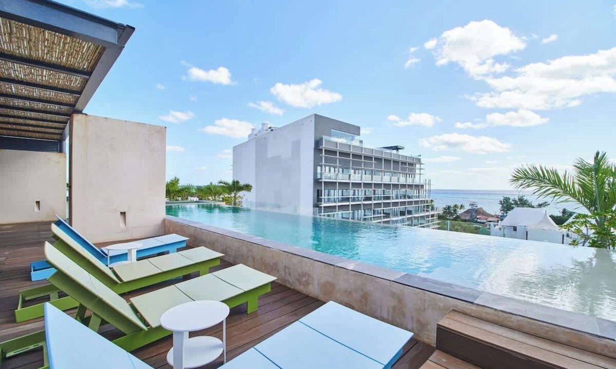 Zazil-ha Apartment | Downtown 4BR Home Beach at 200m 2 Apts in one
