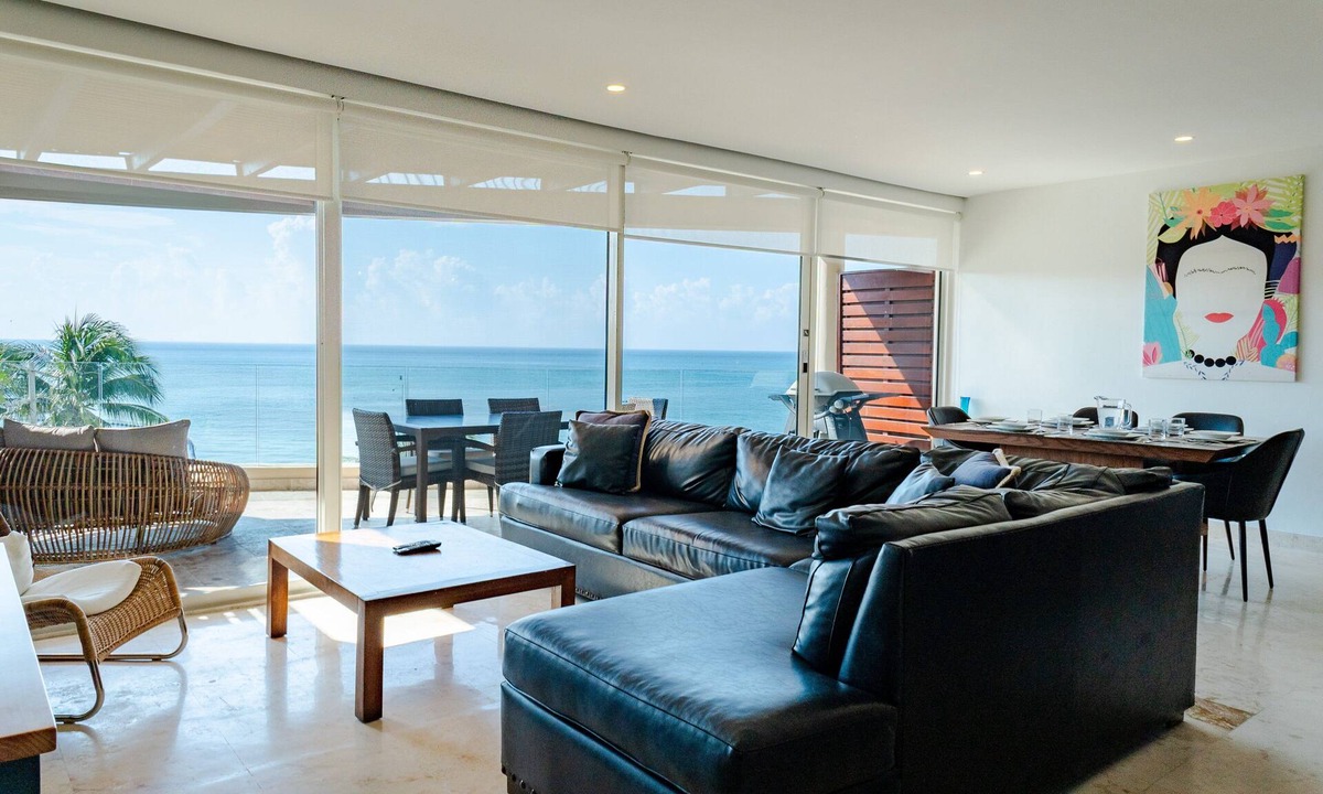 Puerto Juarez Condo | Embassy Penthouse Beachfront at The Elements by BRIC