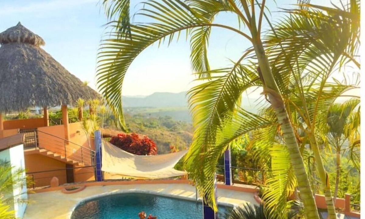 Compostela House | Hillside home w/pool, ocean & valley views. Quiet town, pet-friendly!