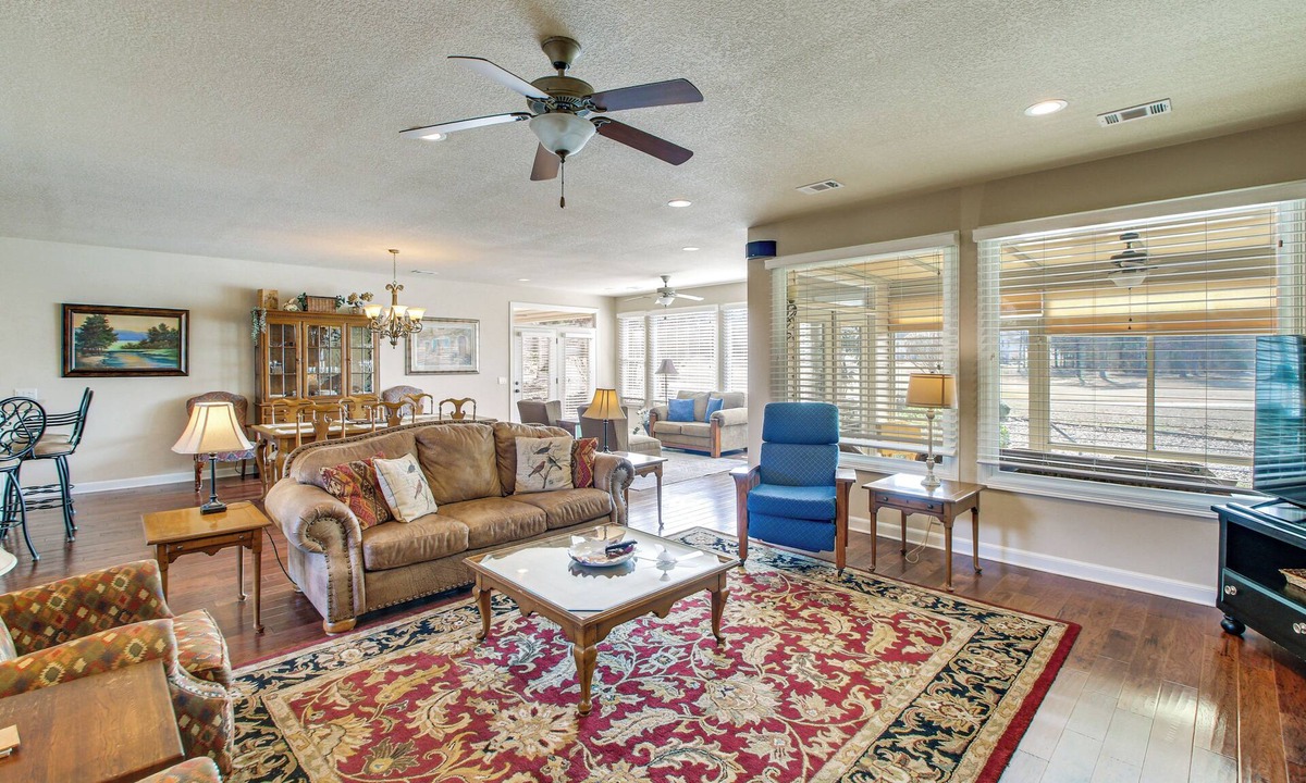 Hot Springs Village House | Hot Springs Village Escape on Isabella Golf Course