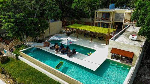 Chetumal Hotel | Hotel & Eco Cabañas Azul María Bacalar- Gratis Club de playa
