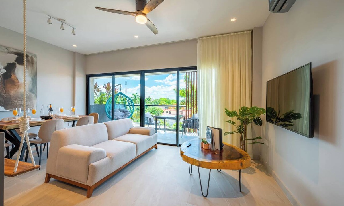Colonia Centro Condo | Kippal Holbox 2 Bedroom 2 Baths and a Private Balcony