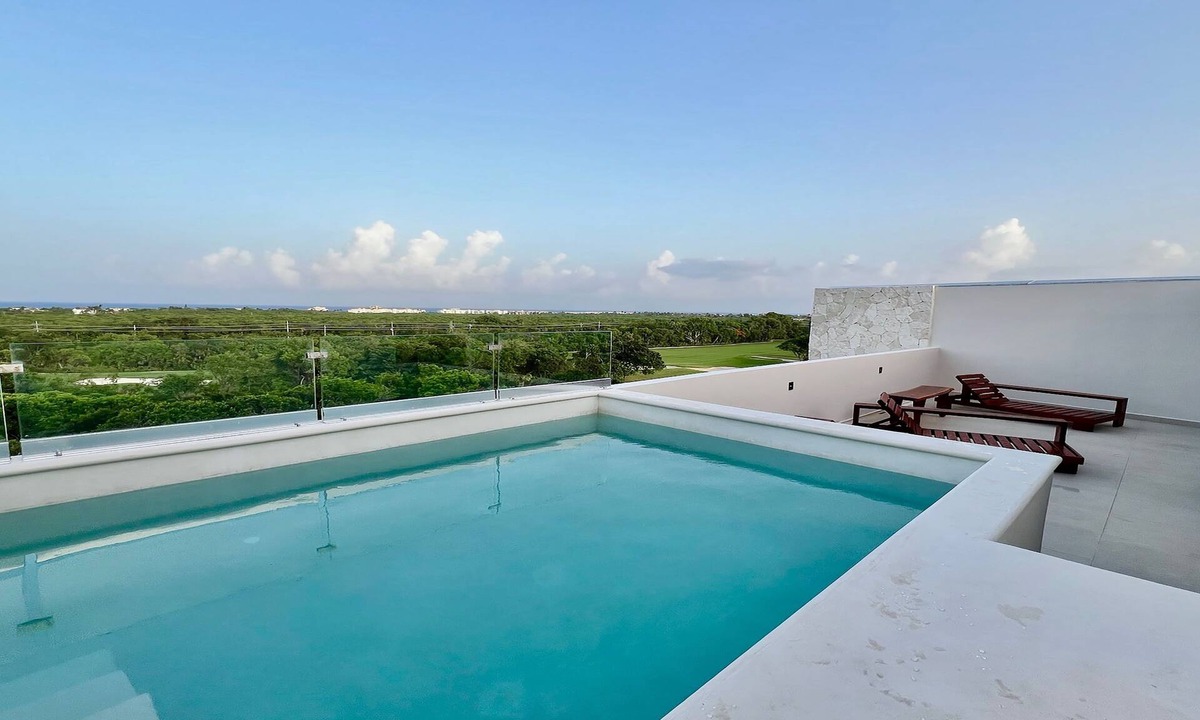 Akumal Apartment | Luxurious Penthouse with Ocean View in Tulum Country Club