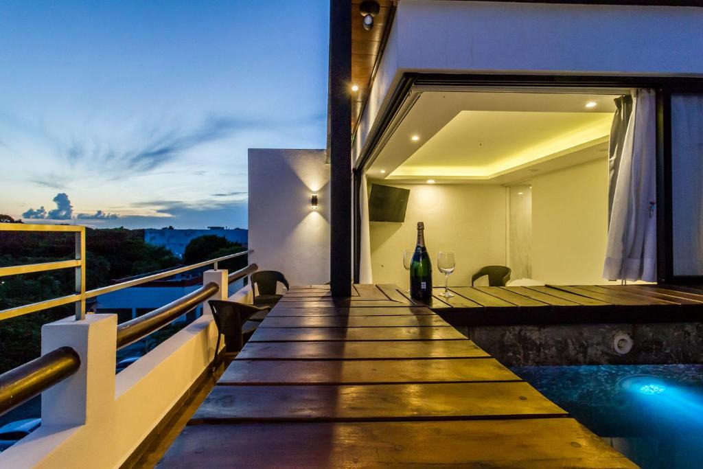 Playacar Apartment | LUXURY PENTHOUSE JUNGLE VIEW AND PARTIAL OCEAN VIEW, PRIVATE POOL AND ROOFTOP