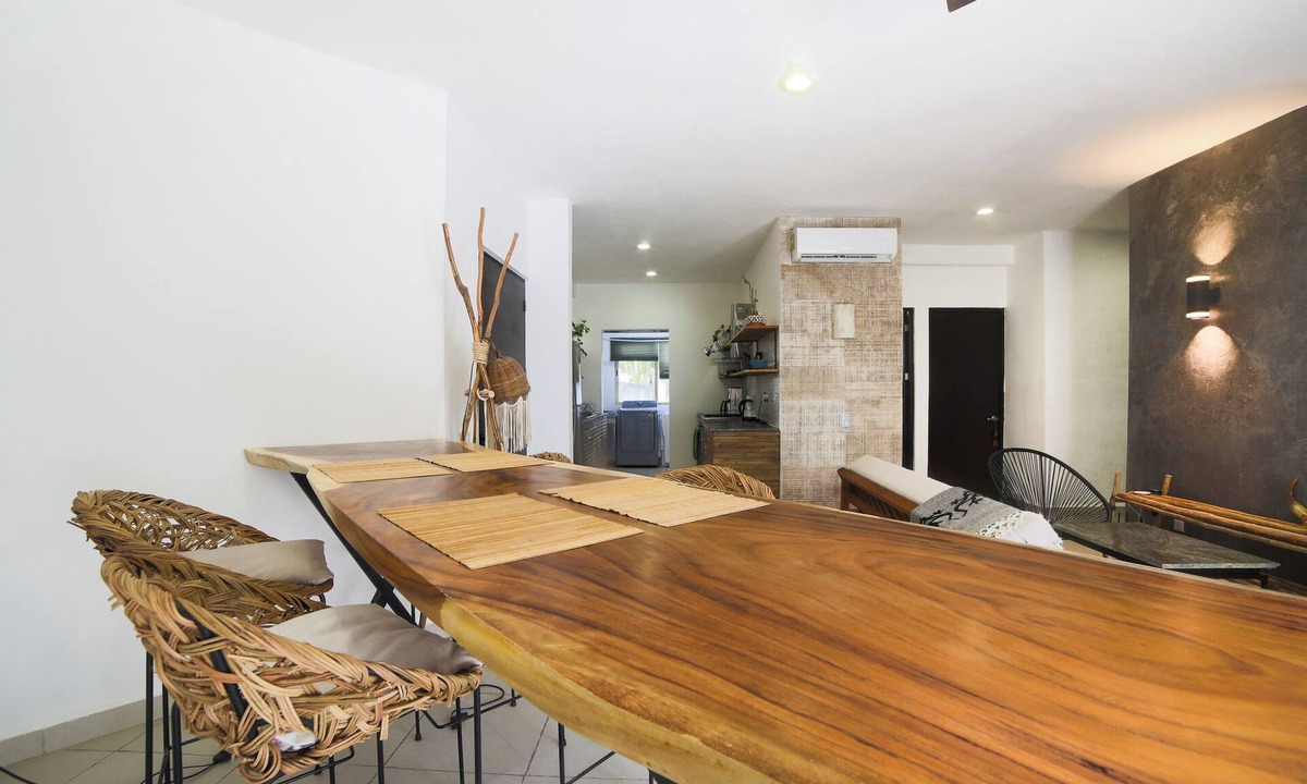 Ejidal Condo | Modern 2BR Condo . Pool View Beach Club Golf Playacar