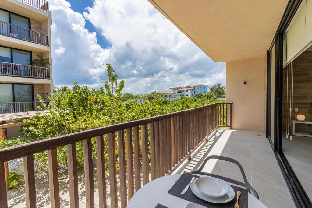 Isla Holbox Hotel | Pool View Loft Steps From The Ocean in Punta Cocos - C101