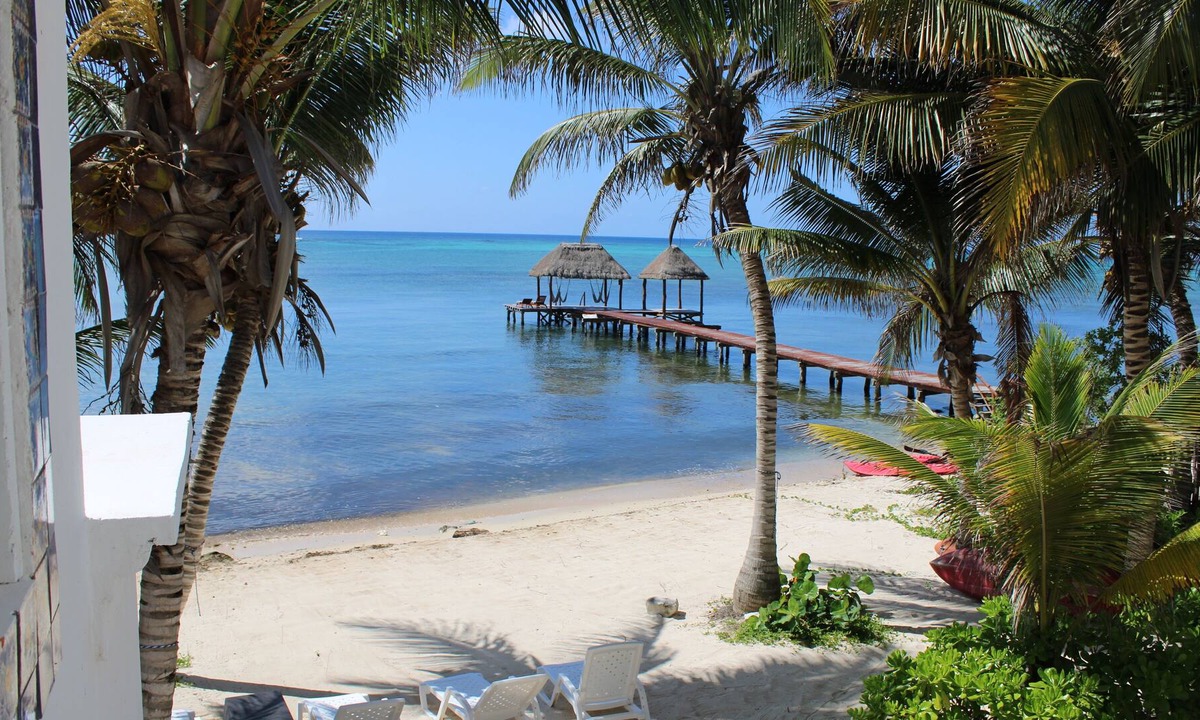 Soliman Bay House | Sandy Oceanfront Villa in Tulum Mesoamerican Reef near Cenote with 24/7 security
