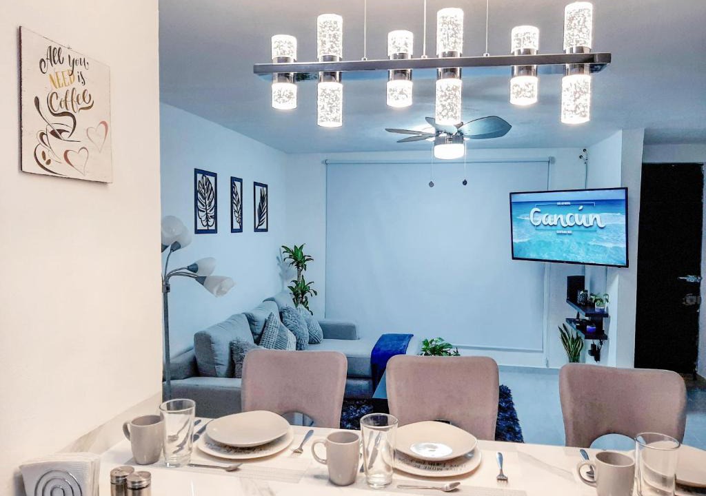 Downtown Cancun Apartment | Shappire Apartment - Modern & Cozy 2 BR - Cancún Downtown
