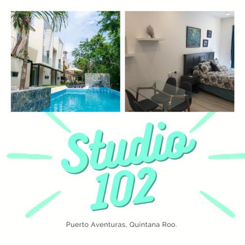 Puerto Aventuras Apartment | STUDIO 102 Puerto Aventuras private complex with swimming pool