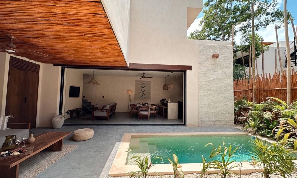 Tulum Villa | This villa is a 2 bedroom(s), 2.5 bathrooms, located in Tulum, Quintana Roo.
