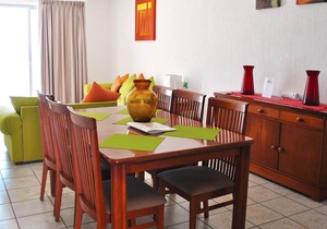 2 Bedroom (3 beds) Beachfront Condo Akumal 302