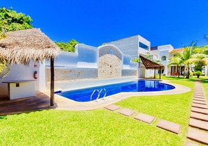 Gorgeous 8 People Standard Villa With Pool Playacar Phase 2