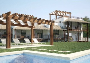 ISLA MUJERES MAYAKITA HOUSES, FANTASTIC BEACH VIEW