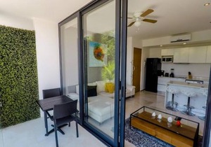 Lovely 1 Br apartment, 3 Blocks To Mamitas, Roof Pool Views, Bbq