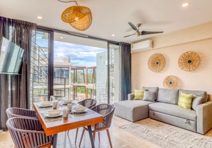 Lovely jungle home w/ private pool, rooftop, partial AC, free WiFi, and balcony!
