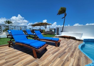 Ocean and city view rooftop, apartment 2BR 201