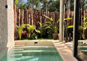 Round Luxury Villa Private Pool & Jungle rooftop 2B