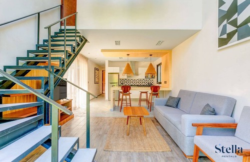 Tulum Condo | 2-Level Condo, Pool Onsite, Near Beach & Ruins!