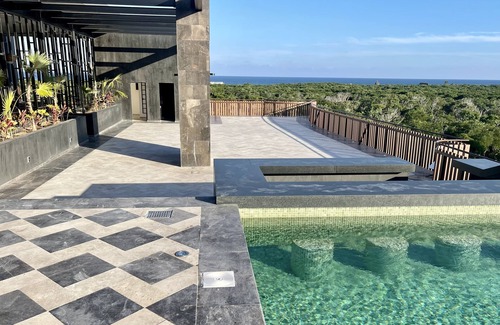 Playa Paraiso Apartment | AROVA APARTMENTS TULUM - COMPLETE DELUXE APARTMENT WITH JACUZZI - JUNGLE VIEW