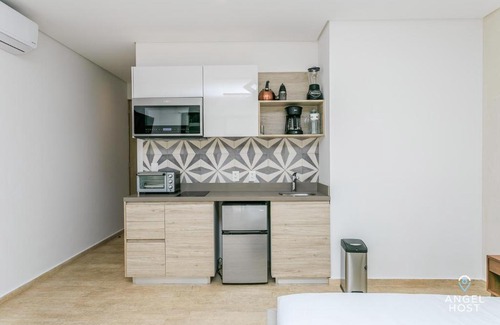 Zama Apartment | Beautifully Minimalistic Studio Wrapped in Nature by Stella Rentals