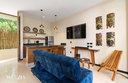 La Veleta Condo | Boho Chic style | Cozy | Great Located | Roof Garden