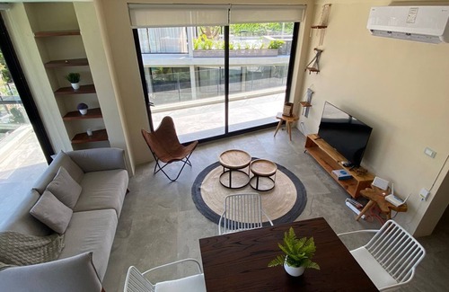 Tulum City Center Apartment | Brand New 2 BR PH Private Pool X9