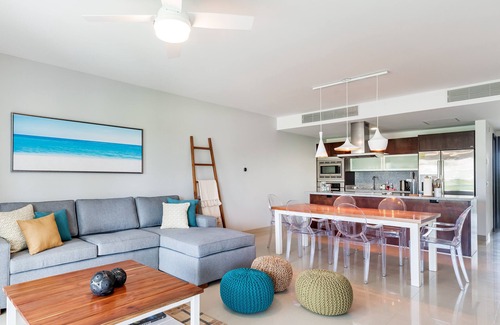 Puerto Juarez Condo | Brand new light, airy, 2 bedroom, 3 bathroom at Mareazul Beach Resort