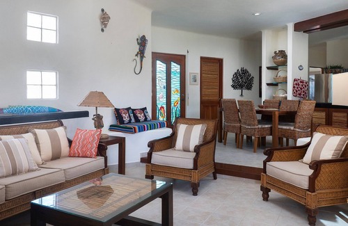 Puerto Morelos Condo | Casita Sueños - Open and Bright Penthouse! Casual and with ocean views and ocean breezes
