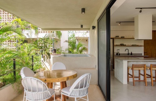 Zama Apartment | Charming 2bd Apartment in the heart of Tulum with Private Plunge Pool!