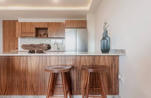 Colonia Centro Apartment | Cozumel New Island Serenity:2BR/AC/View/Noise Cancel Window/WiFi