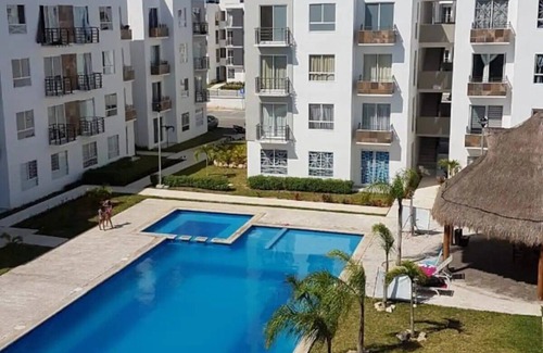 Puerto Juarez Apartment | Fully furnished cozy and comfortable apartment, wirh view to thd pool and jungle