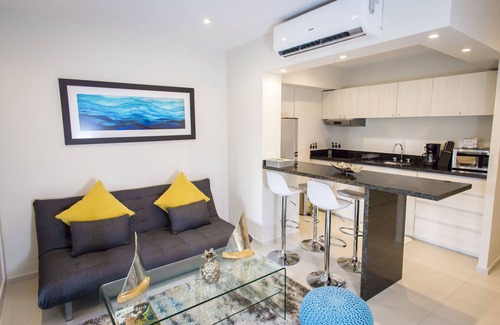 Playacar Fase II Apartment | GREAT CHIC STUDIO, 15 MIN WALK TO THE BEACH, 2 POOL ACCESS