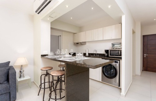 Playacar Fase II Apartment | Ground Fl Studio, Nice area, 2 pools, 15 min walk to beach